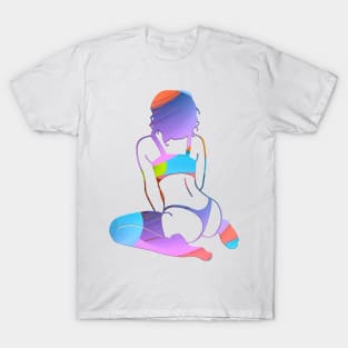 Romantic Girl Art T-Shirt